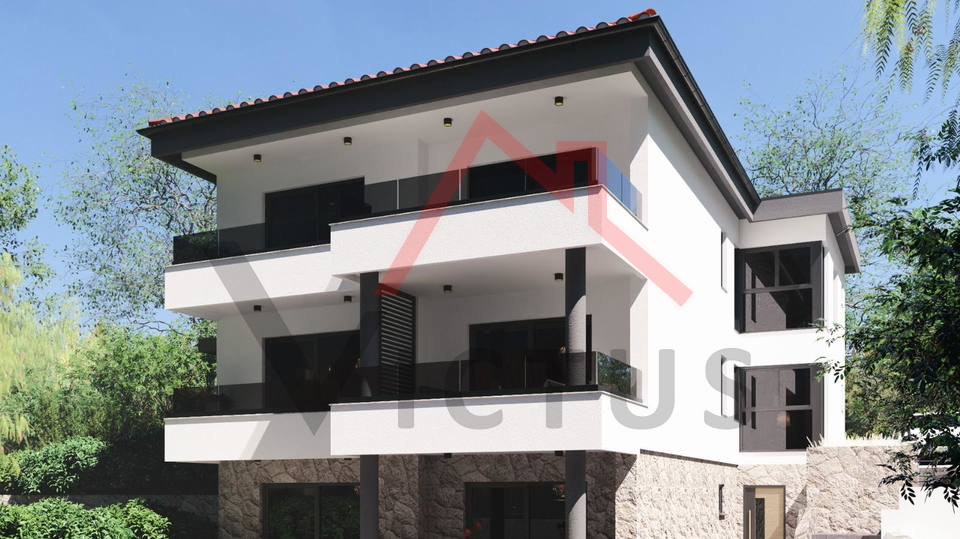 DRAMALJ - 3S&plus;DB&comma; stan udaljen 200 metara od mora&comma; 130 m2