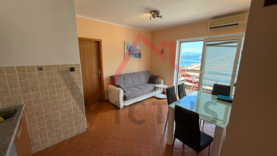 SELCE - 2S&plus;DB&comma; stan s otvorenim pogledom na more&comma; 50 m2