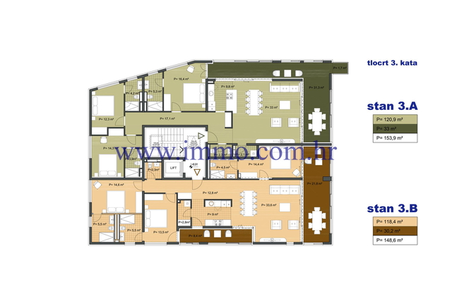 Appartamento, 120 m2, Vendita, Vela Luka