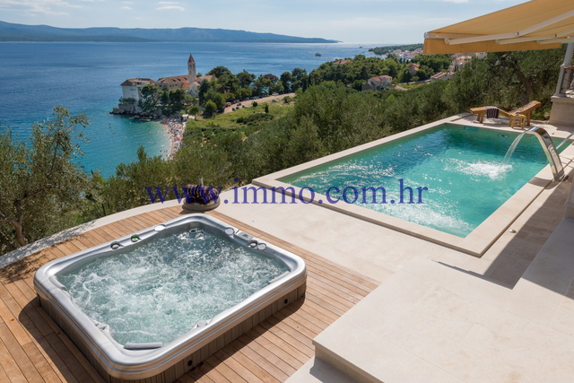 BRAČ, GORGEOUS VILLA WITH FANTASTIC SEA VIEW