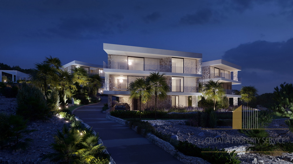 Luxuriöse Wohnung 50 m vom Strand entfernt – Kalebova Luka!