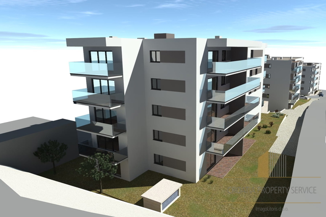 Three-bedroom apartment with sea view – new construction 300 m from the beach, Seget Donji, Trogir!