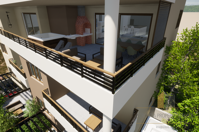 Luxury three-room apartment in a modern new building – Makarska!