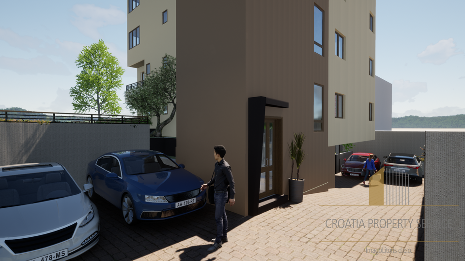Luxury three-room apartment in a modern new building – Makarska!