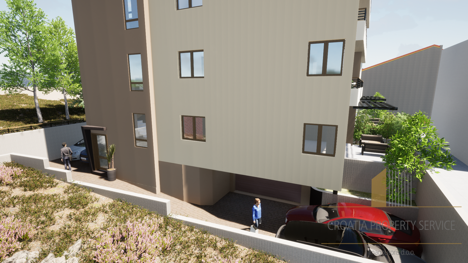 Luxury three-room apartment in a modern new building – Makarska!