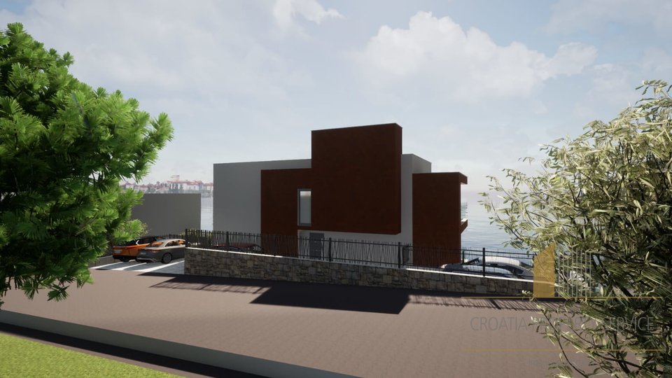 Luxury three-bedroom apartment in a new building 150 meters from the beach! Čiovo, Trogir!