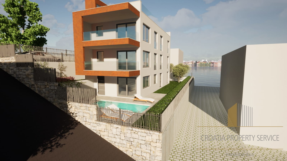 Luxury three-bedroom apartment in a new building 150 meters from the beach! Čiovo, Trogir!