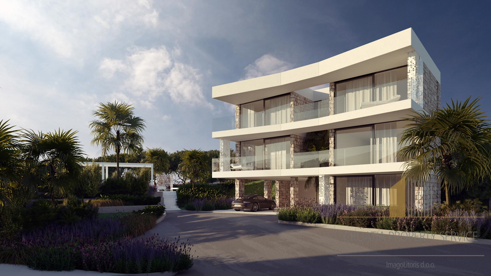 Luxuriöse Wohnung 50 m vom Strand entfernt – Kalebova Luka!