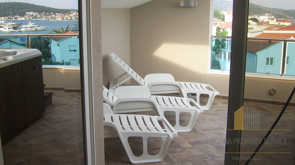 Apartment villa with open sea view and Marina Frapa in Rogoznica!