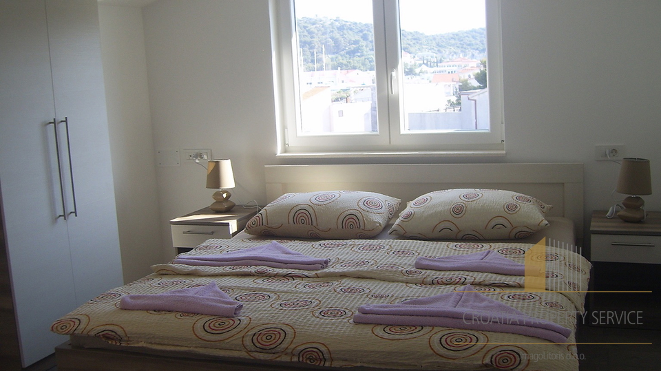 Apartment villa with open sea view and Marina Frapa in Rogoznica!