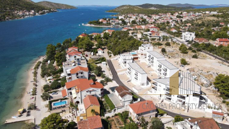 Apartmentkomplex im Bau zweite Reihe zum Meer in der Nähe von Sibenik!