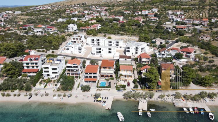 Apartmentkomplex im Bau zweite Reihe zum Meer in der Nähe von Sibenik!