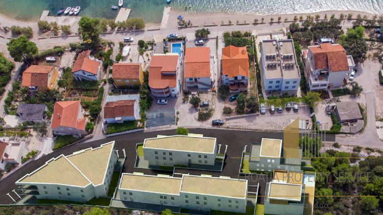 Apartmentkomplex im Bau zweite Reihe zum Meer in der Nähe von Sibenik!