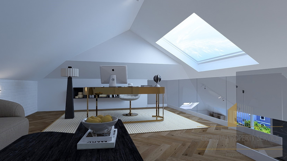 Penthouse with a beautiful sea view 50 meters from the sea in Šibenik!