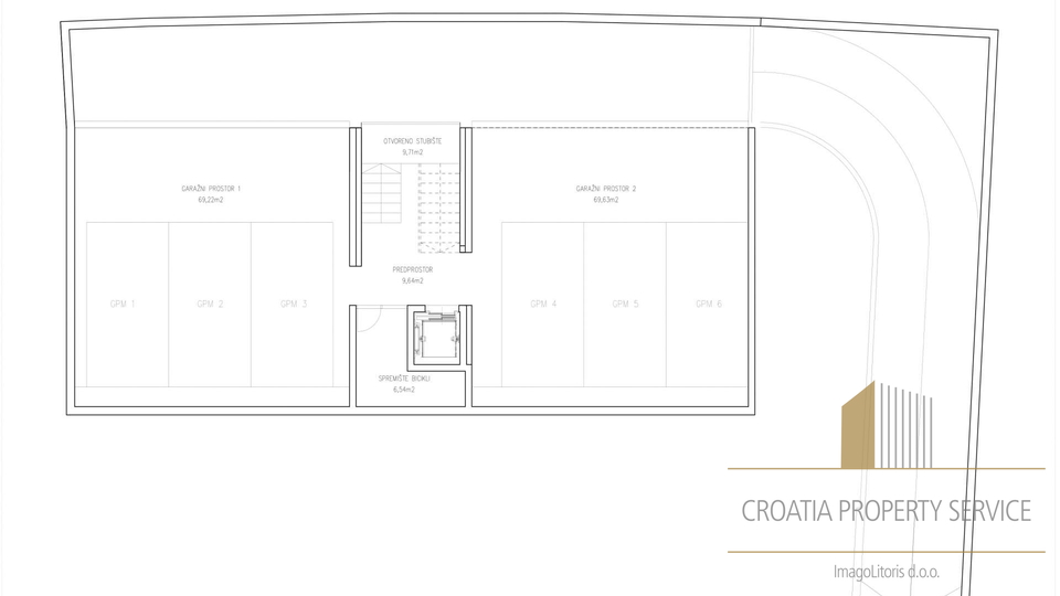 Luxus-Penthouse mit Dachterrasse und Meerblick bei Zadar!