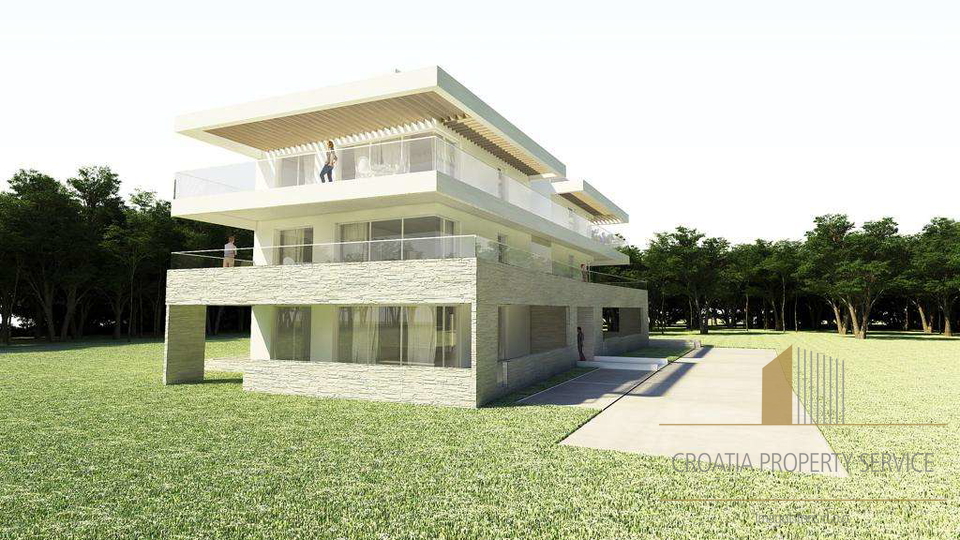 Luxus-Penthouse mit Dachterrasse und Meerblick bei Zadar!