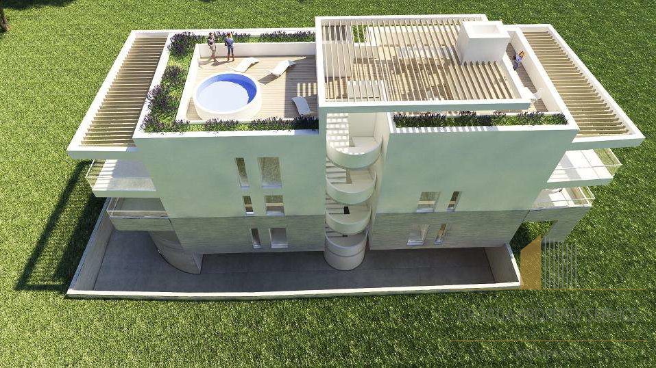 Luxus-Penthouse mit Dachterrasse und Meerblick bei Zadar!