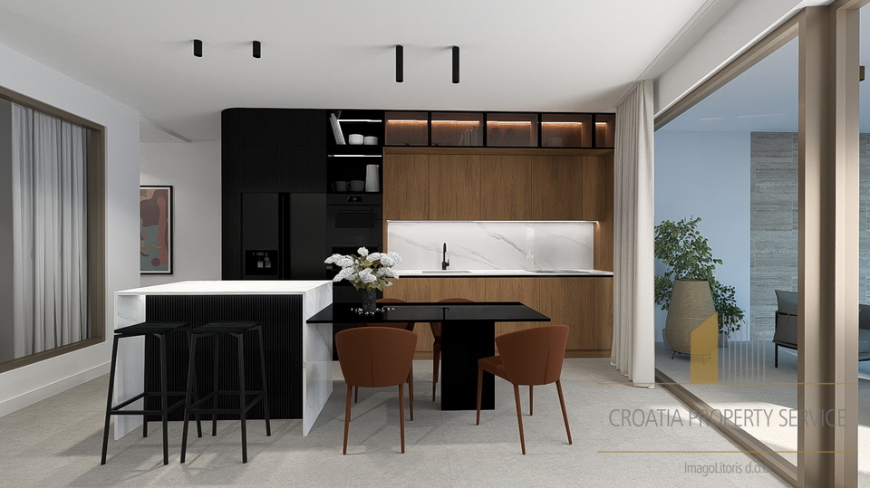 Luxurious apartment with a private pool and sea view – Grebaštica, Šibenik!