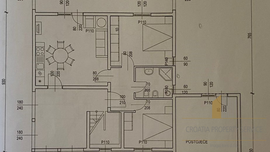 Wunderschönes Haus an fantastischer Lage, erste Meereslinie auf der Insel Brač!