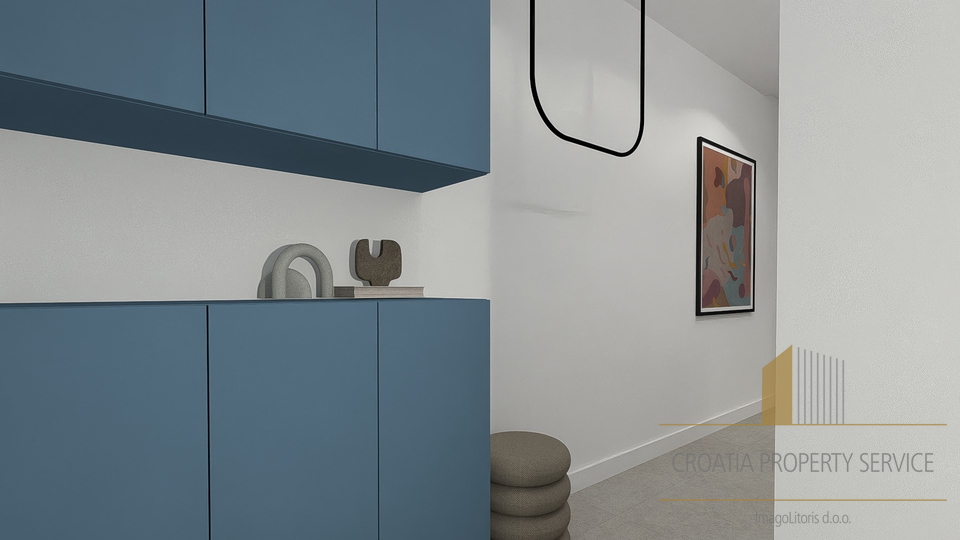 Luxury apartment with a private pool, second row to the sea – Grebaštica, Šibenik!