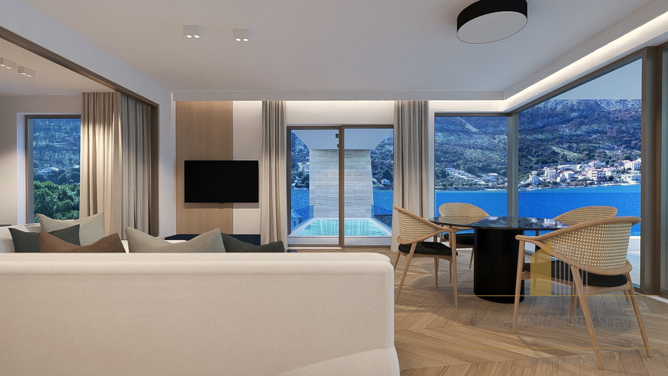 Luxurious apartment with a private pool and sea view – Grebaštica, Šibenik!