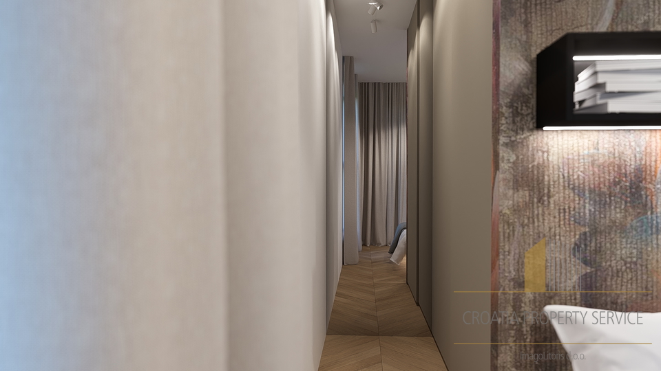 Luxury penthouse with a pool and rooftop terrace, second row to the sea – Grebaštica, Šibenik!