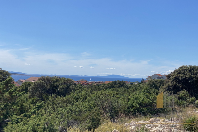 Building plot with a view of the sea at the top of Mandra - the island of Pag!