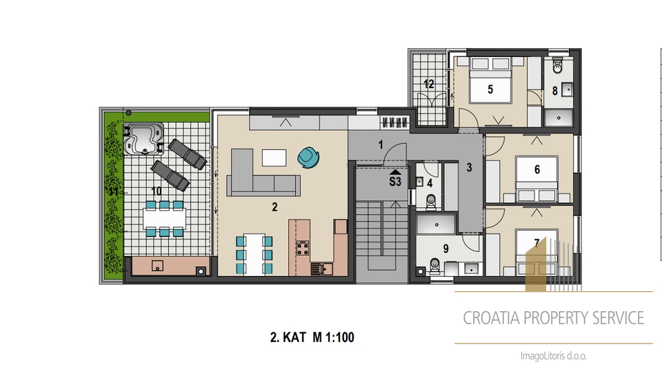 Appartamento, 217 m2, Vendita, Pag - Mandre