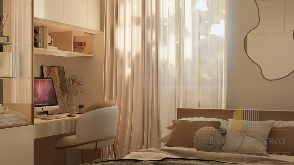 Čudovito trisobno stanovanje v sodobni novogradnji – Kaštel Stari!