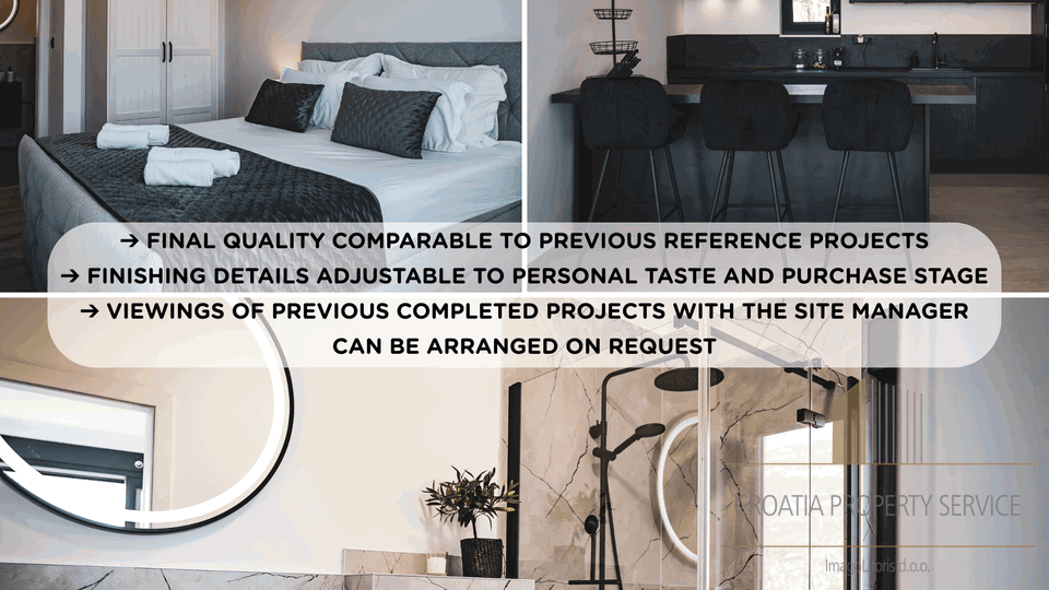 Wunderschöne Wohnung mit Garten in einem modernen Neubau - Kaštel Stari!