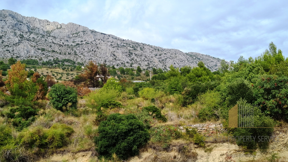 Baugrundstück von 4300m2 mit offenem Meerblick - Stanići!