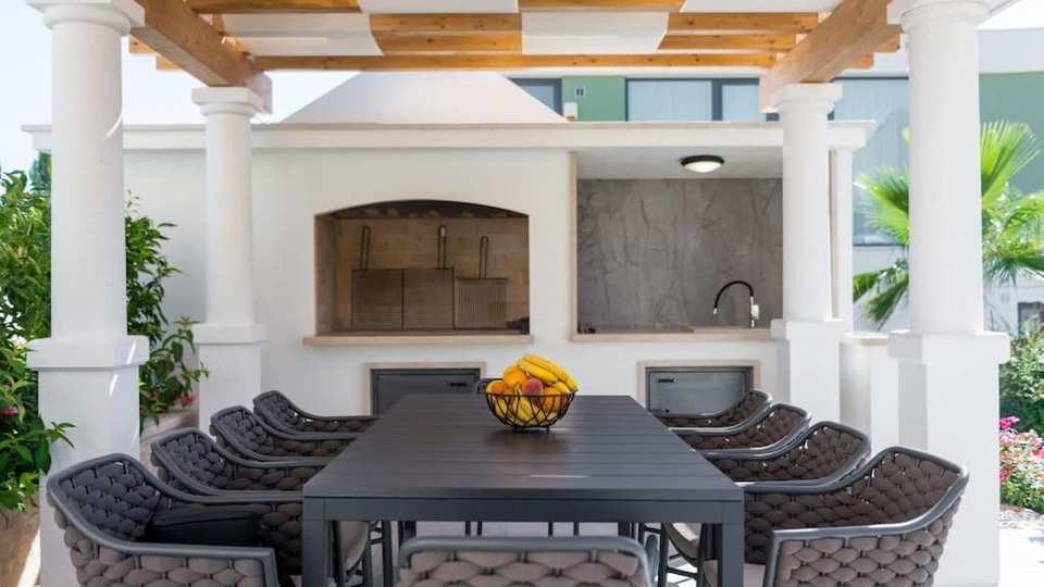 New luxury villa with infinity pool&comma; wellness area&comma; and sea view near Rogoznica