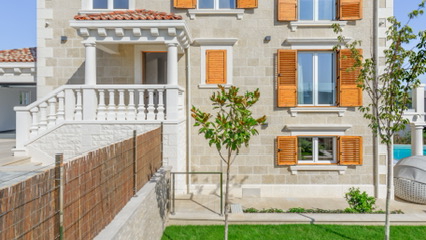 New luxury villa with infinity pool&comma; wellness area&comma; and sea view near Rogoznica