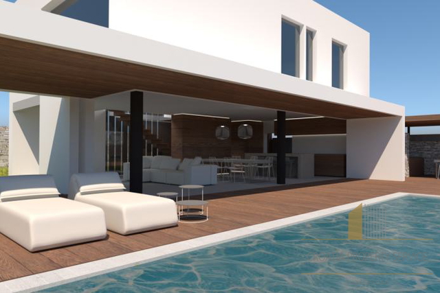 Villa con piscina in costruzione a 100 m dal mare a Bol, sull'isola di Brač!