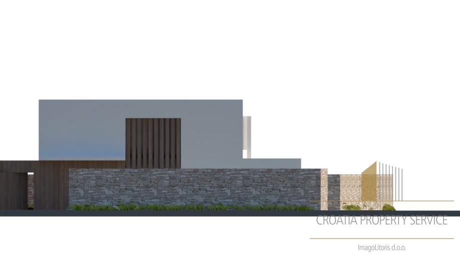 Villa con piscina in costruzione a 100 m dal mare a Bol, sull'isola di Brač!