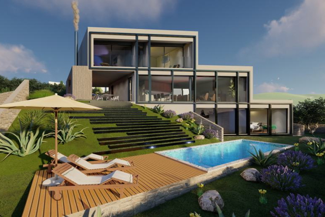 Luxus-Designer-Villa mit Meerblick in Vinišće!