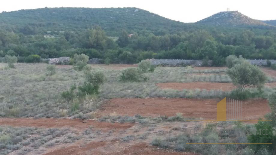 Erschwingliches landwirtschaftliches Land mit der Möglichkeit der Bebauung - Vodice!