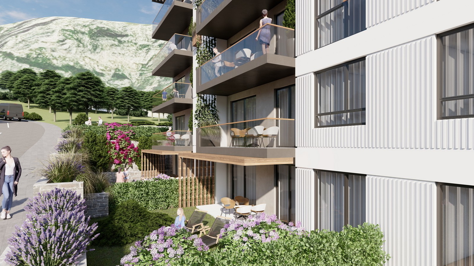 Neue Zweizimmerwohnung mit Meerblick in Makarska&excl;