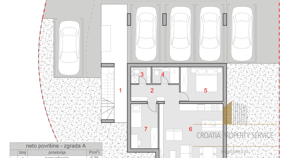Wunderschöne Wohnung mit Garten in einem modernen Neubau - Kaštel Stari!