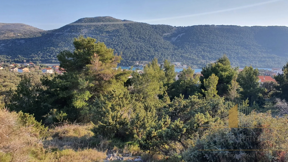 Gradbeno zemljišče s pogledom na morje - Šibenik, Grebaštica!