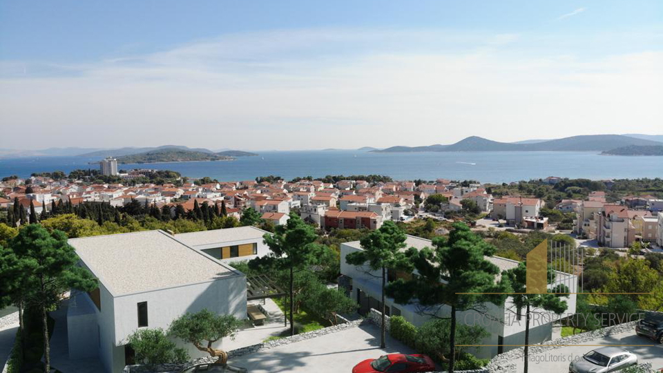 Modern luxury villa with sea view in Vodice!