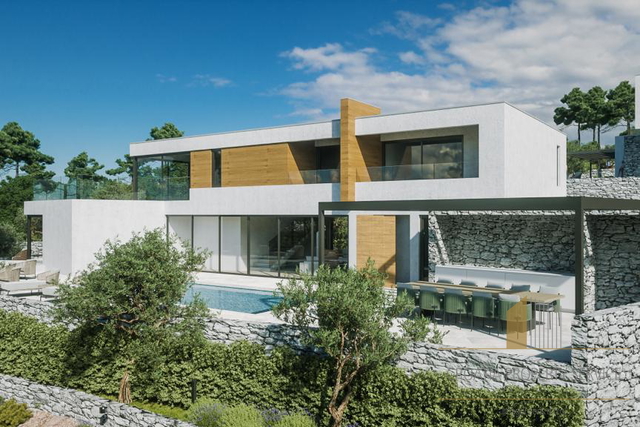 Luxusvilla mit Pool und Meerblick - Vodice!