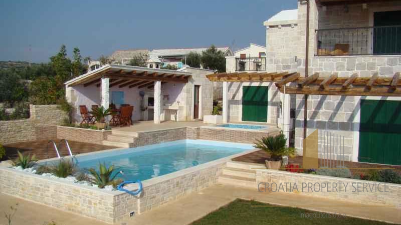 Beautiful villa with a swimming pool and panoramic sea view - Primošten!