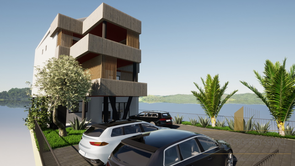 Luxus-Penthouse in einem Neubau, erste Reihe am Meer - Vodice!