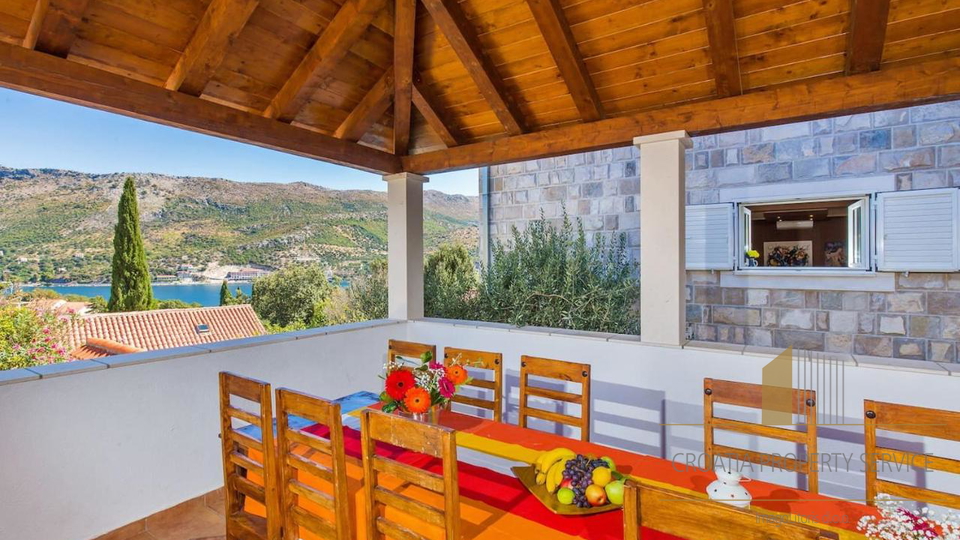 A charming stone villa with a swimming pool near Dubrovnik!