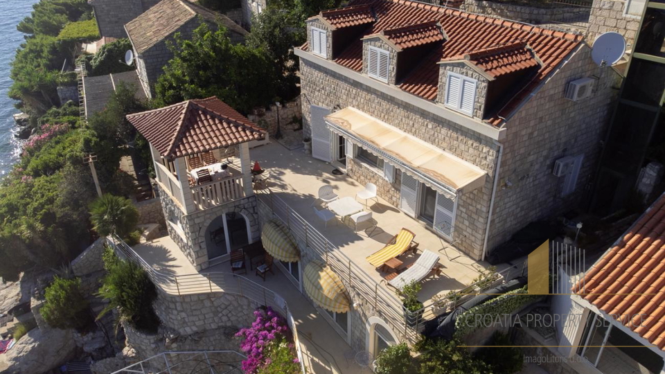 Unique stone villa first line to the sea – Dubrovnik!