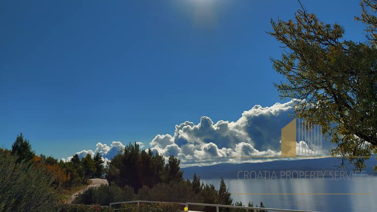 Eine wunderschöne Villa mit Meerblick in der Nähe von Omiš!