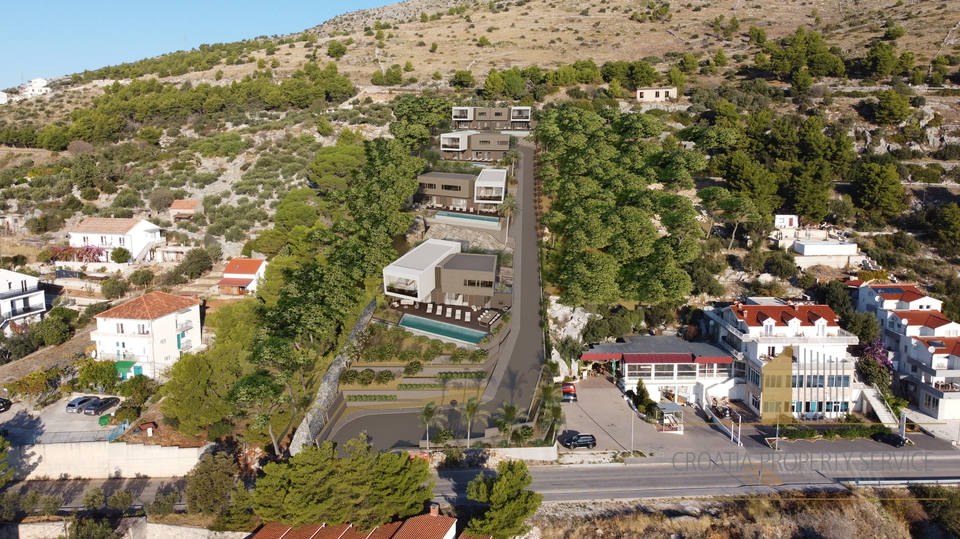 Luxury villa Seaview in an exclusive location with a sea view near Trogir!