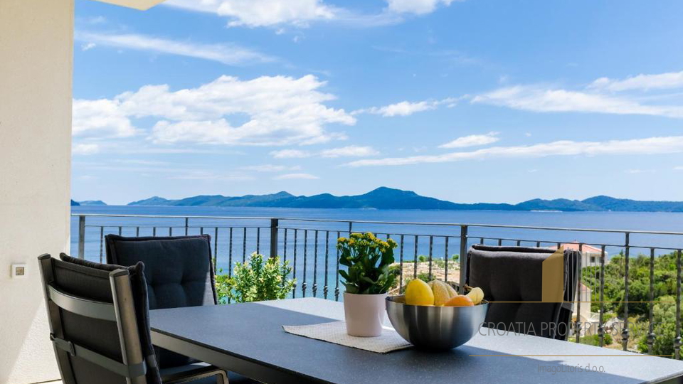 Villa di lusso con piscina, a 80 metri dal mare – tra Dubrovnik e Pelješac!