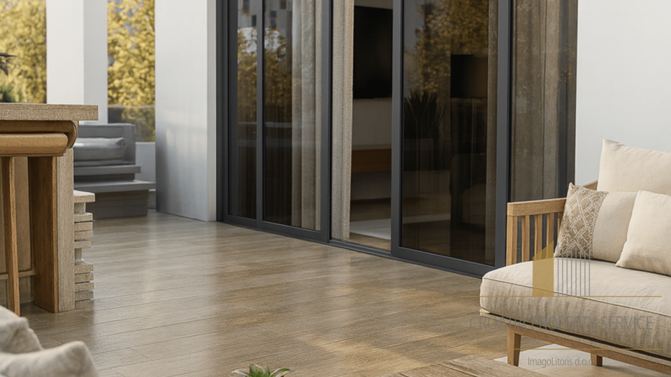 Penthouse z odprtim panoramskim pogledom na morje v Kaštel Stari!